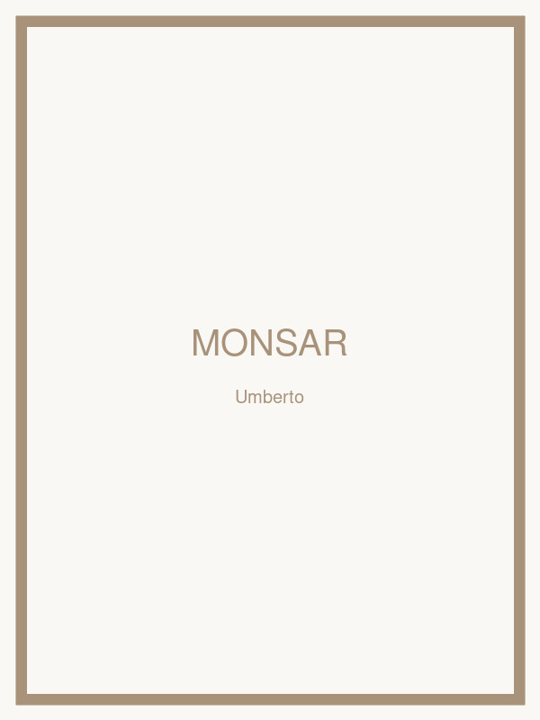 Umberto, titolare di Monsar